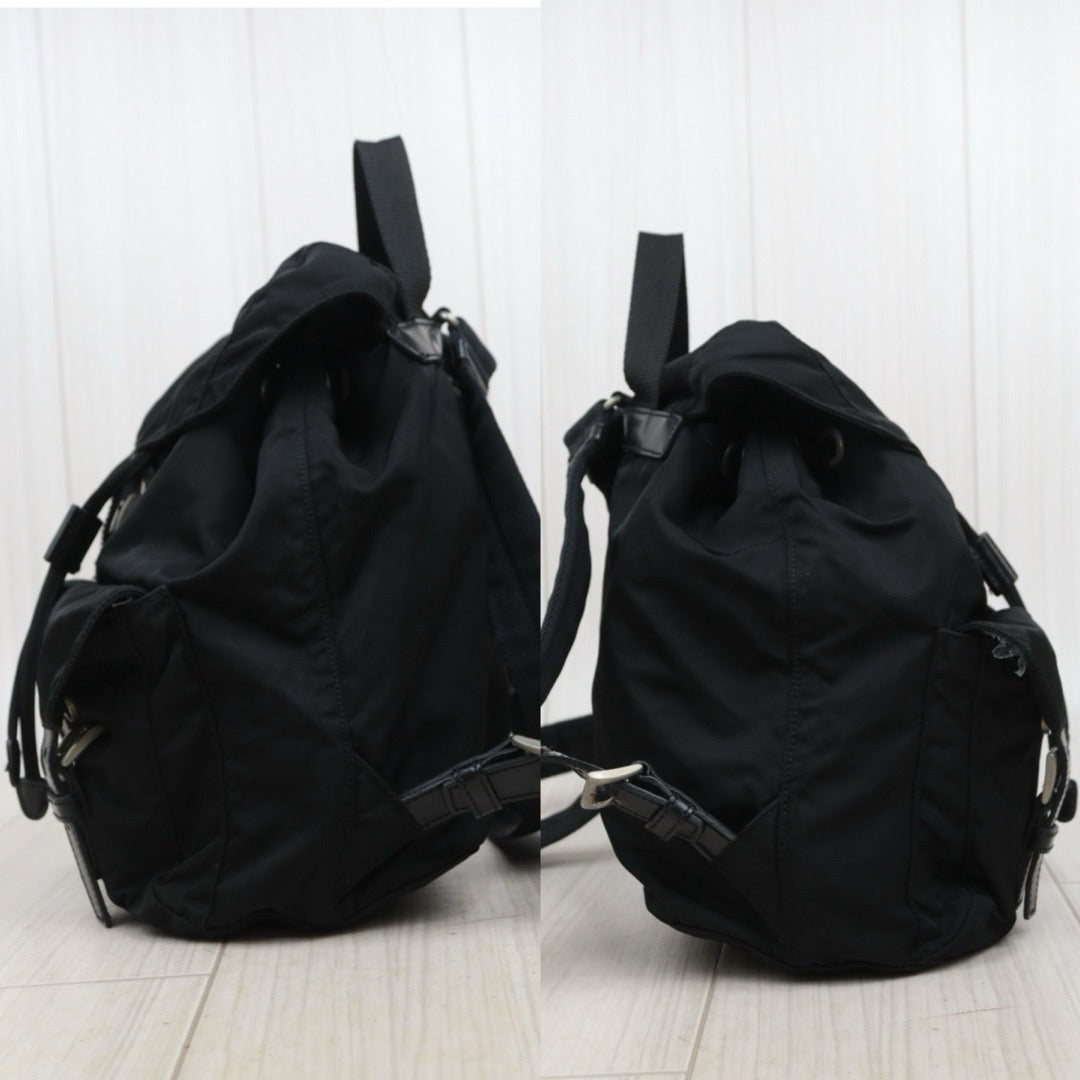 Good ( Rank AB)｜Prada Nylon Backpack Small  Black｜25091605