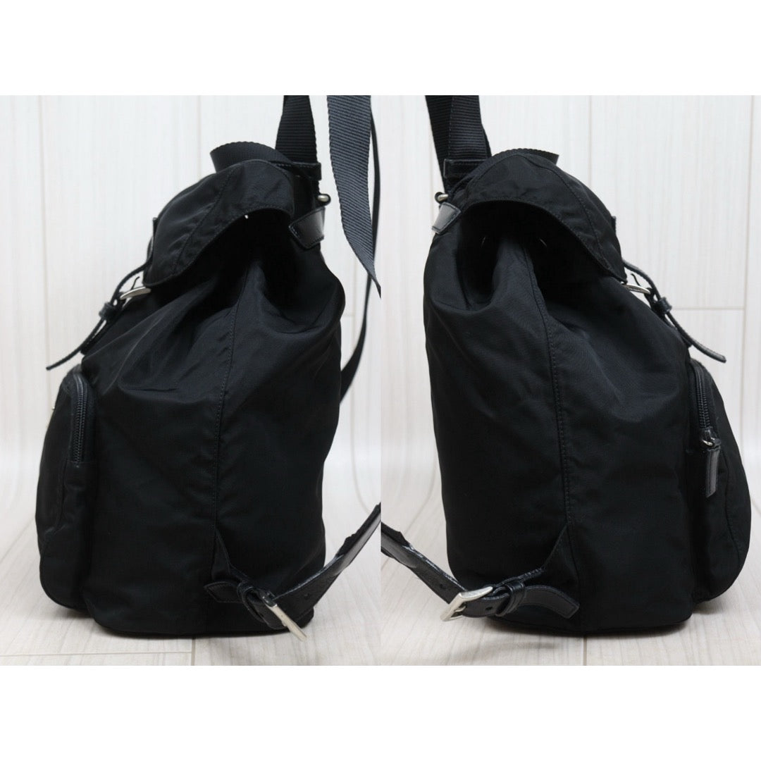 Fair ( Rank B)｜Prada Nylon Backpack Medium Black｜26030509