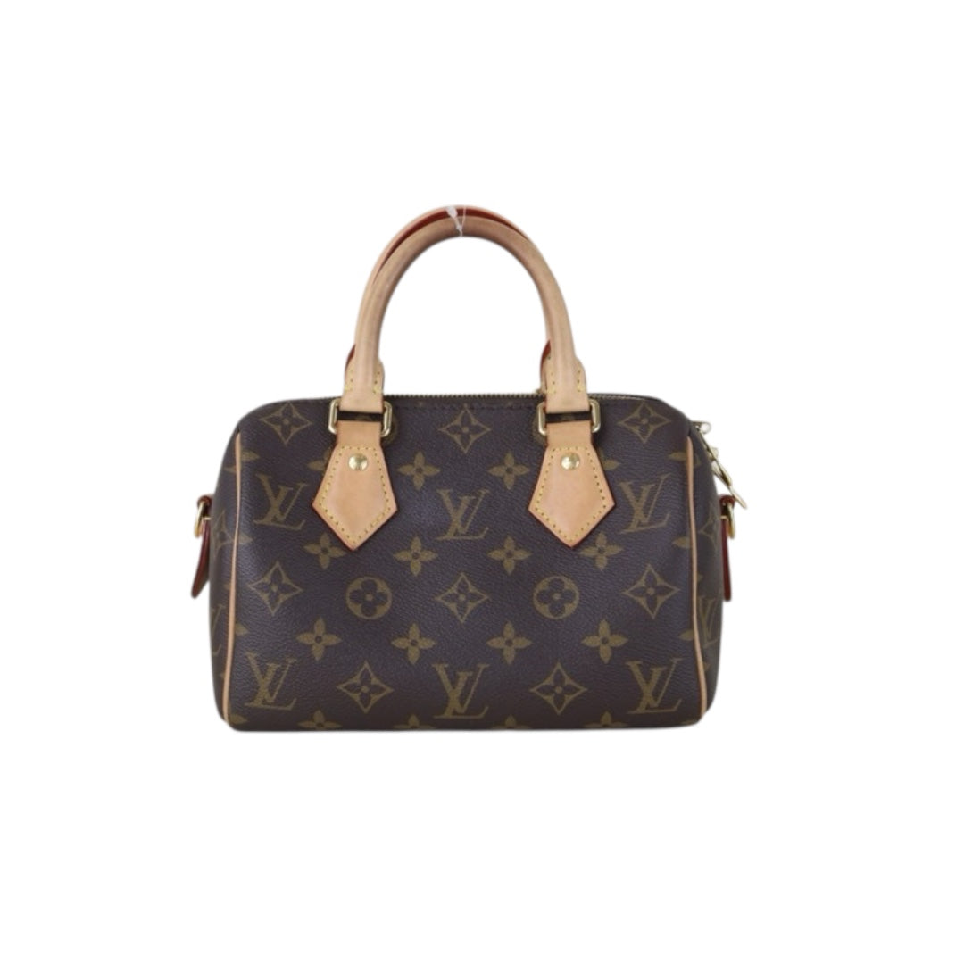 Include Entrupy Certificate of Authenticity｜Good ( Rank AB) ｜ Louis Vuitton Monogram Speedy20  Hand Bag With Shoulder Strap IC Chips Model｜S26090740