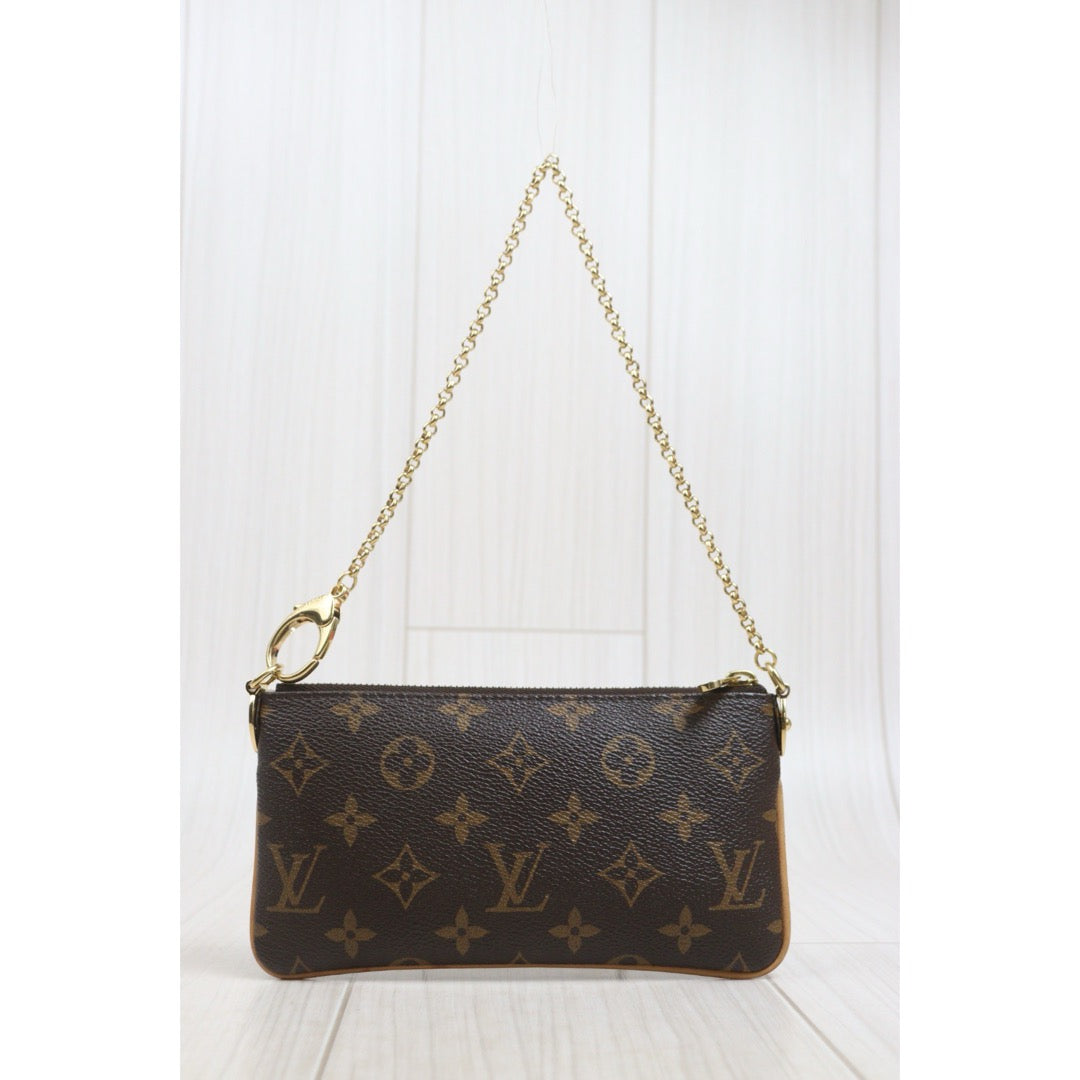 Include Entrupy Certificate of Authenticity｜Good ( Rank AB)｜ Louis Vuitton Monogram Milla MM Chain Bag｜26102304