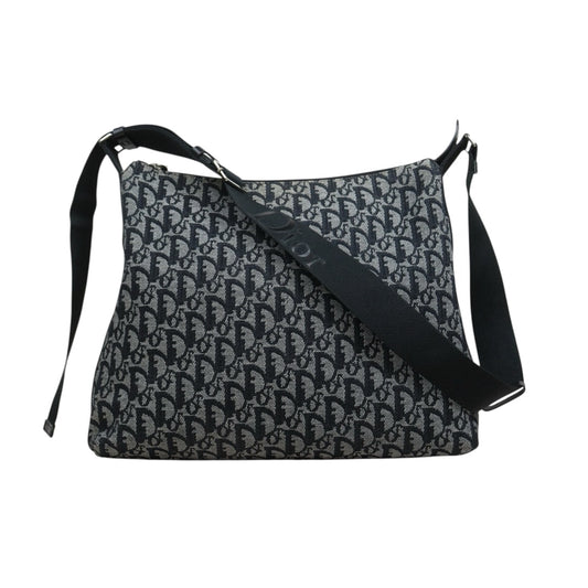 Include Entrupy Certificate of Authenticity｜Good ( Rank AB)｜ Dior Trotter Black Hobo Shoulder Bag ｜26052004