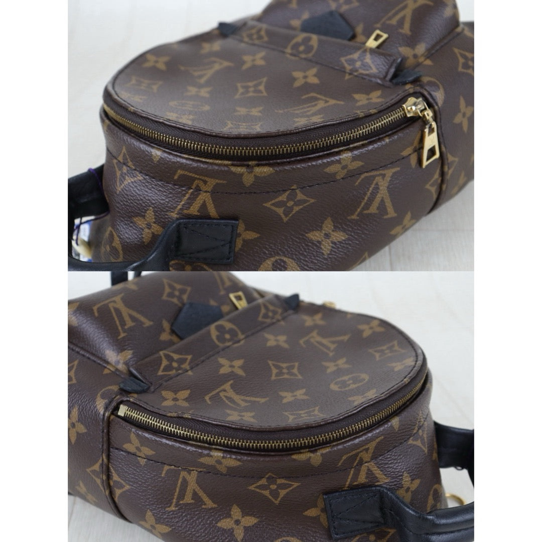 Include Entrupy Certificate of Authenticity｜Very Good ( Rank A)｜  Louis Vuitton Monogram Coated Canvas Mini Palm Springs Backpack IC Chips Model｜S26072528