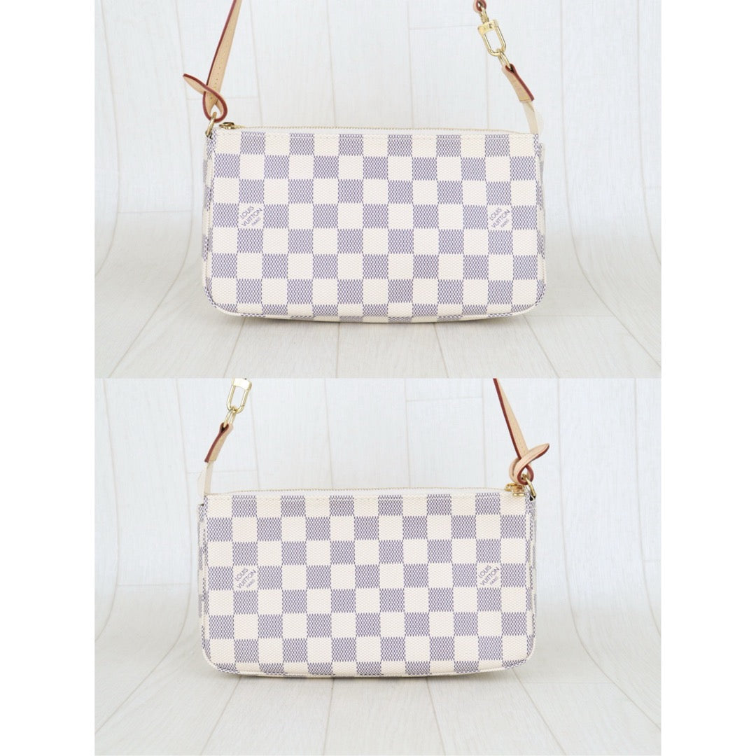 Excellent（Rank SA）｜LV Damier Azur Pochette Accessoires Current Model ｜S25061012