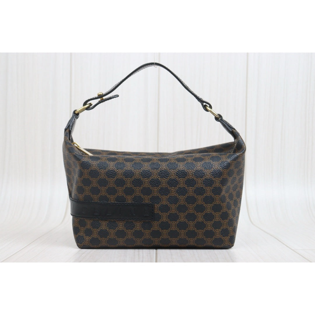 Include Entrupy Certificate of Authenticity｜Very Good ( Rank A)｜ CELINE Macadam Vanity Classic Handbag ｜26070902