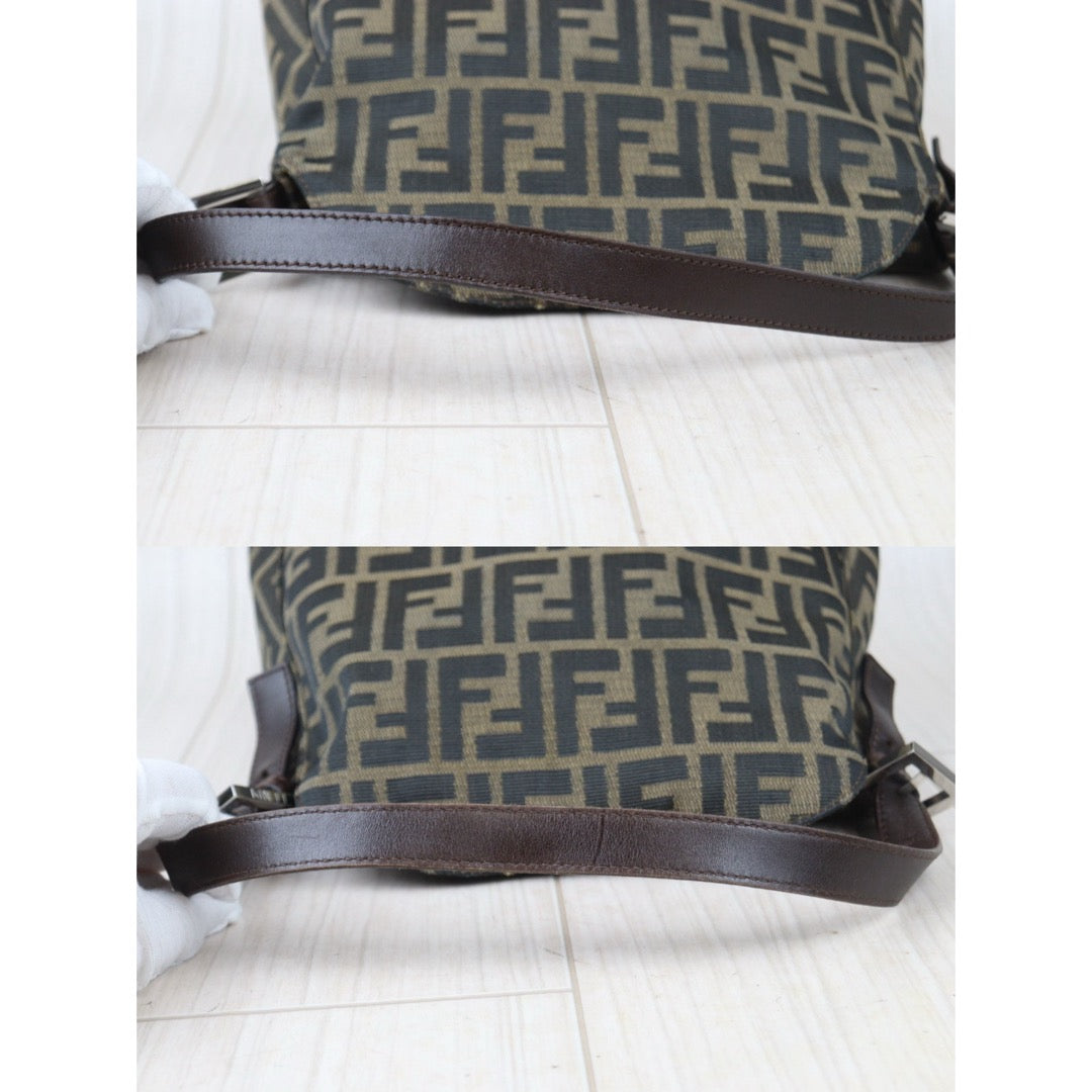 Good ( Rank AB)｜ FENDI Zucca Mamma Shoulder Bag ｜24082901