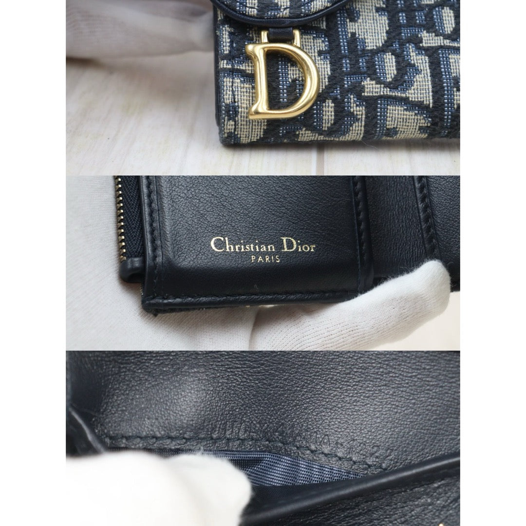 Good ( Rank AB) ｜ Dior Trotter Trifold Wallet｜24101709