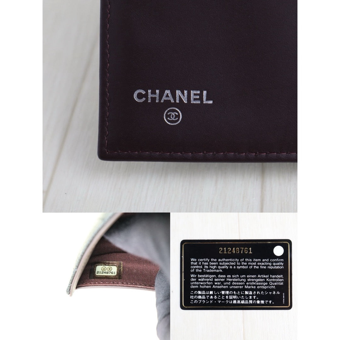 Excellent（Rank SA）｜Chanel Caviar Skin Black  Wallet Made In 2015-2016Year ｜S25061703