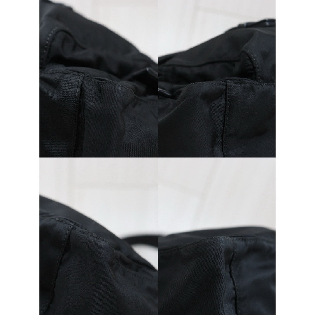 Include Entrupy Certificate of Authenticity｜Good ( Rank AB) ｜Prada  Nylon Black Shoulder Bag｜26100803