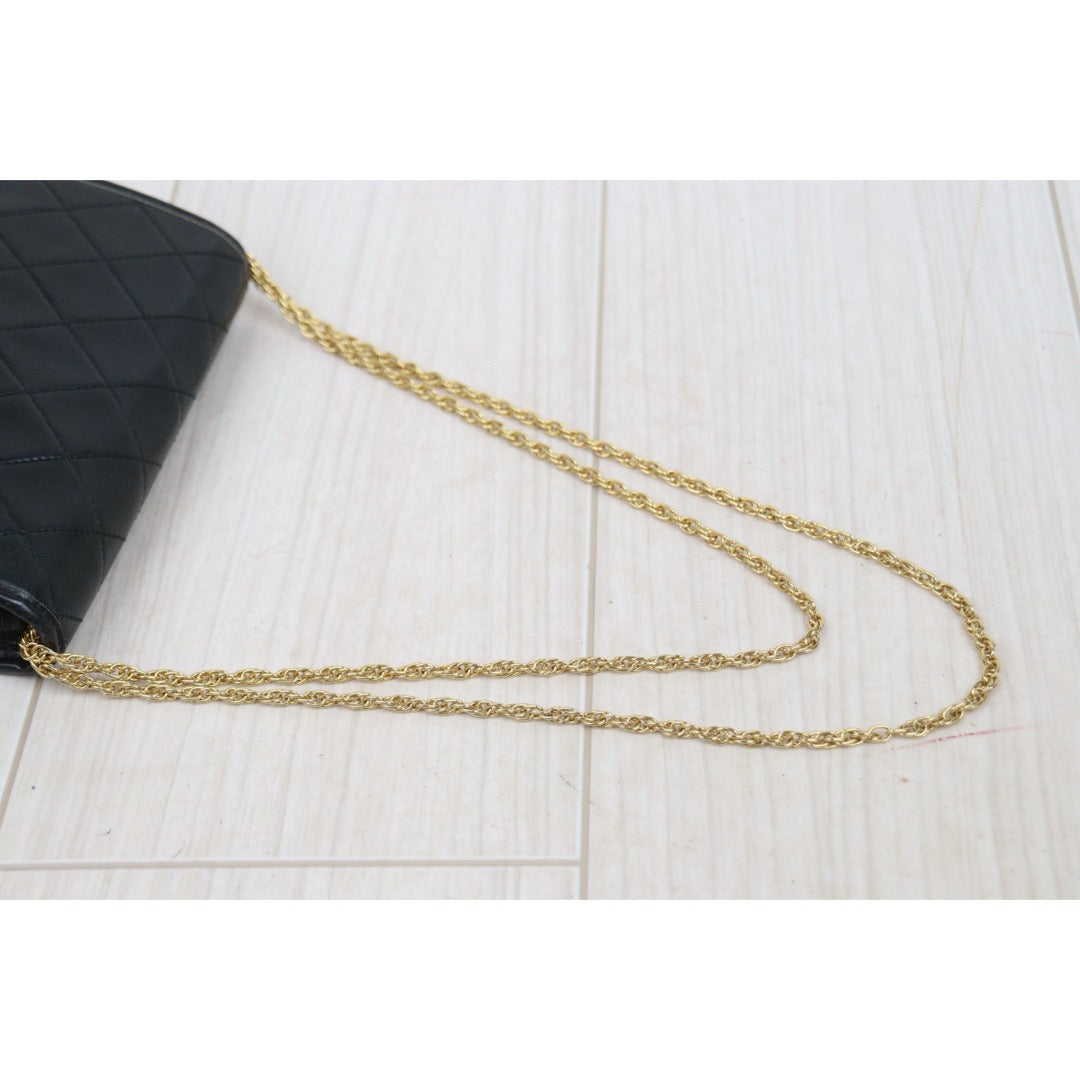 Very Good ( Rank A)｜ CHANEL Mini Coco Mark  Lambskin Matrasse Chain Shoulder Bag ｜25120617