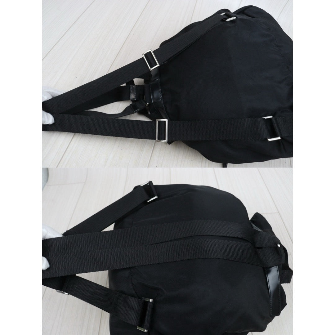 Good ( Rank AB)｜Prada Nylon Backpack Medium Black｜25100603