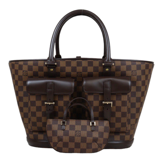 Good ( Rank AB)｜LV Damier Male Handbag With Pouch｜Q24030707