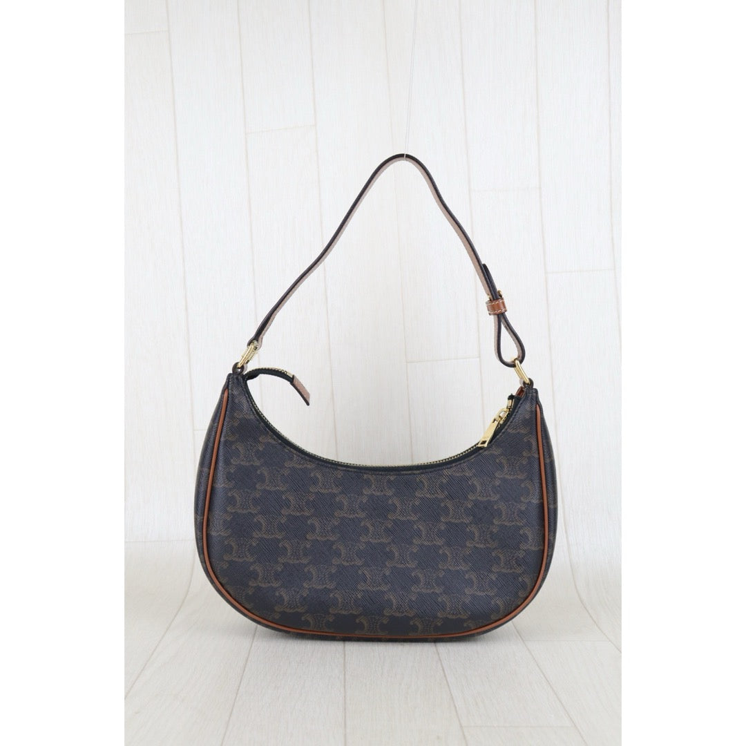 Very Good ( Rank A) ｜ CELINE AVA Triomphe Canvas Shoulder Bag｜S25081806