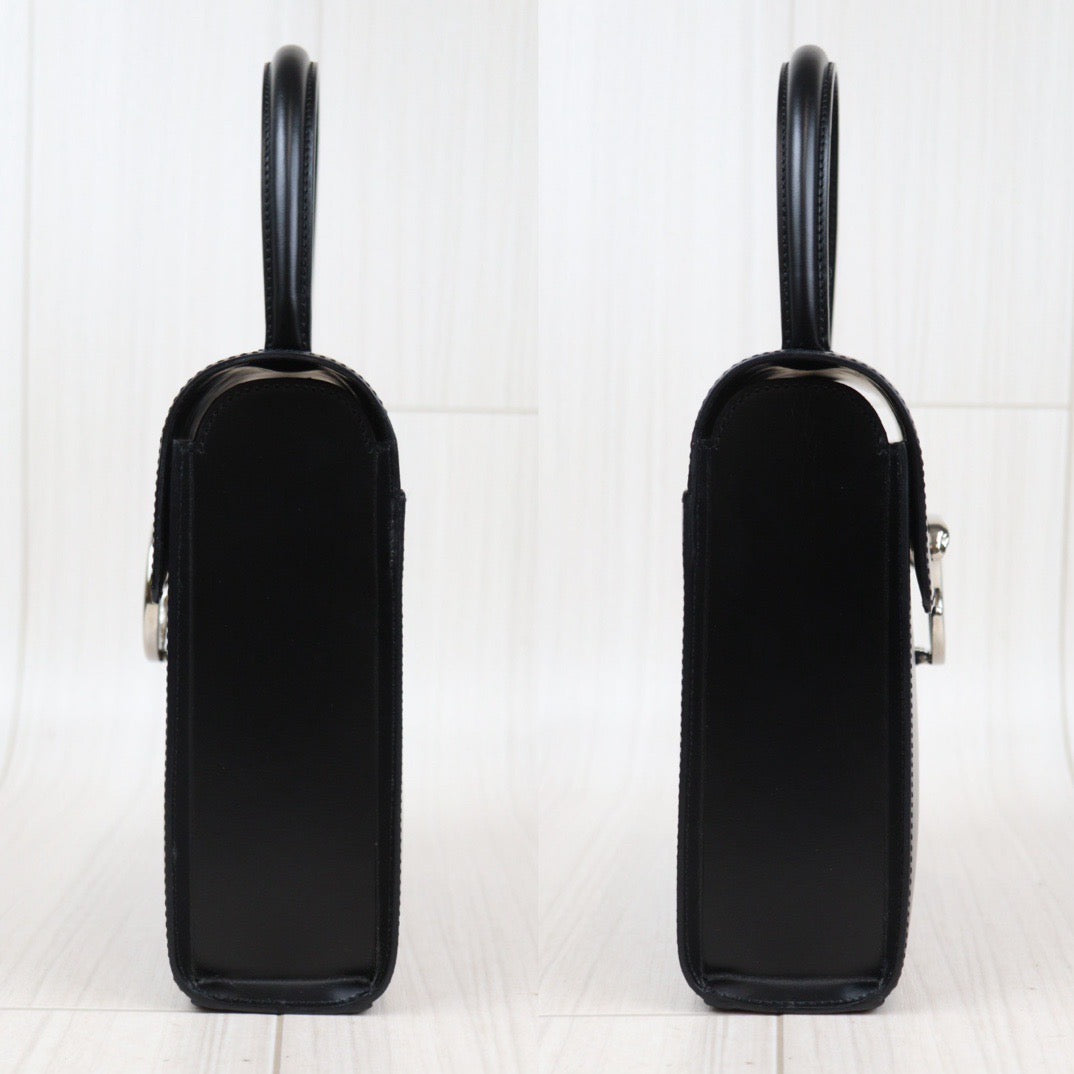 Rank A ｜ Cartier Vintage Box Leather  Hand Bag ｜24031214