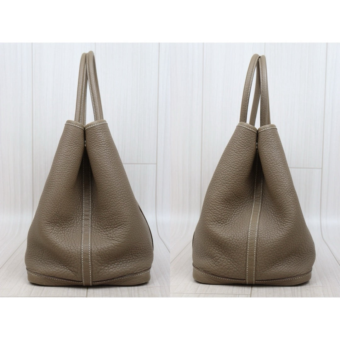 Good ( Rank AB)｜ HERMES Garden Party PM Negonda Etope Handbag □O Stamp Made in 2011 Year ｜W25121602