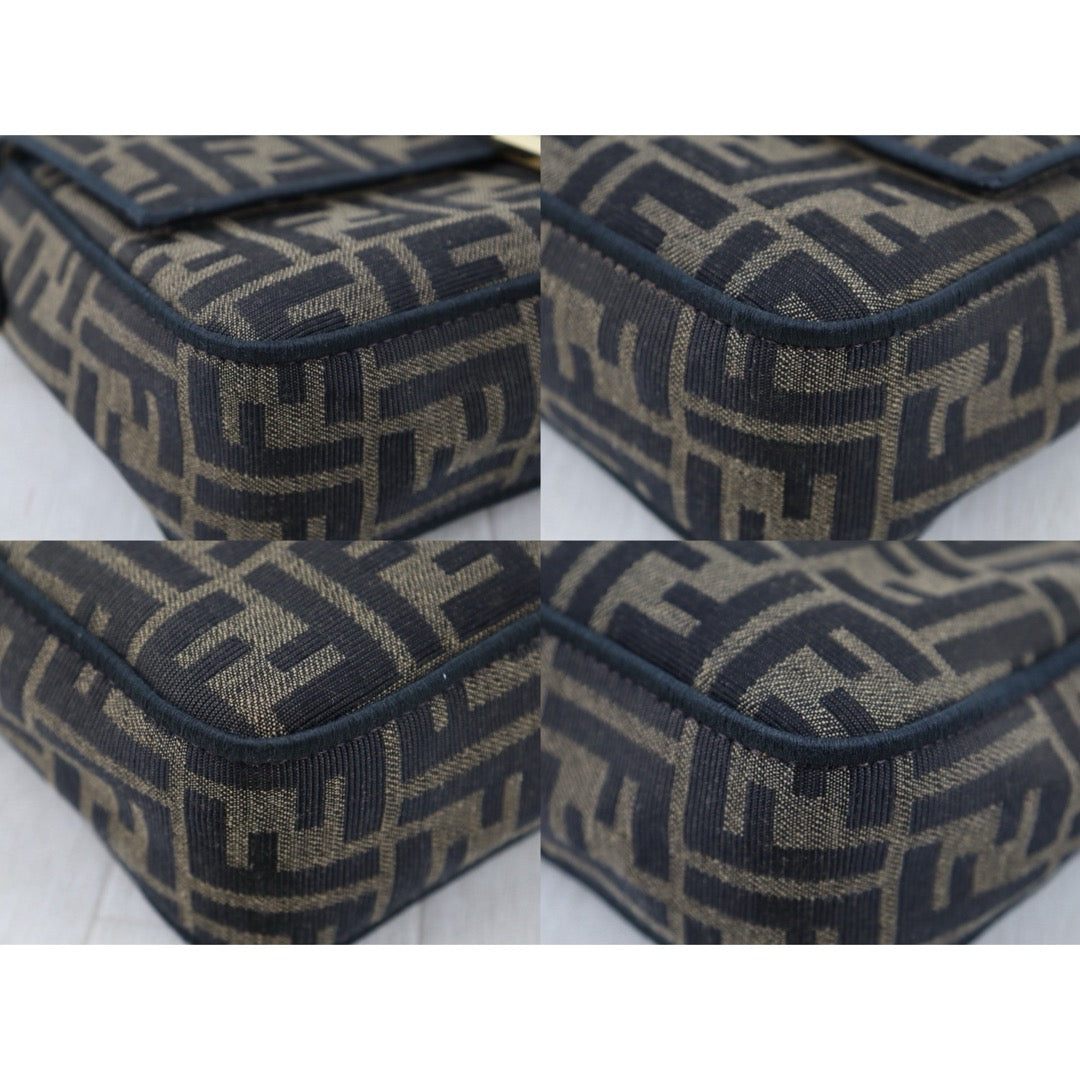 Include Entrupy Certificate of Authenticity｜Very Good ( Rank A)｜ FENDI Mamma Baguette Shoulder Bag  Gold Hardware Current Model｜S26060504