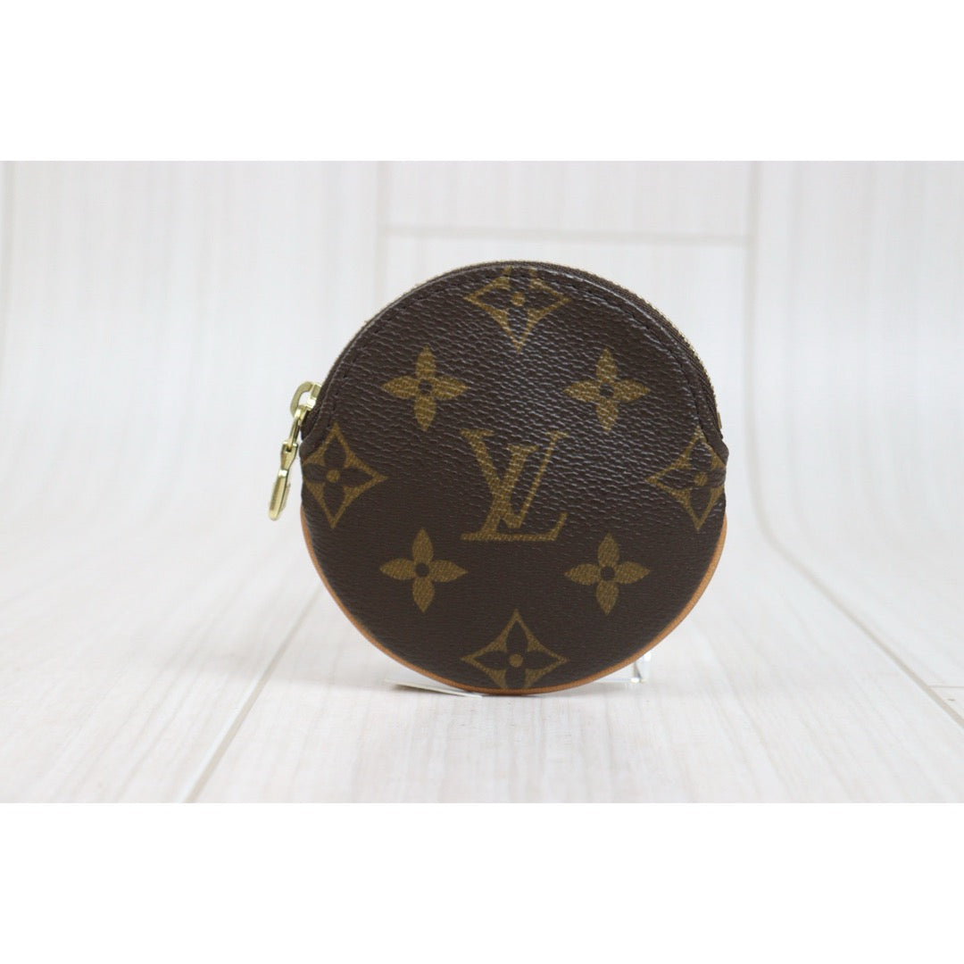 Include Entrupy Certificate of Authenticity｜Very Good ( Rank A)｜ Louis Vuitton Monogram Rorte Monnaie Rond｜26100801