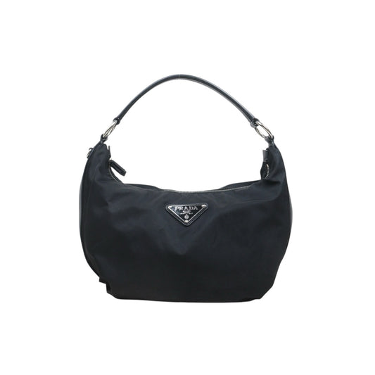 Include Entrupy Certificate of Authenticity｜Good ( Rank AB)｜ PRADA Nylon GM Hobo Black｜26063004