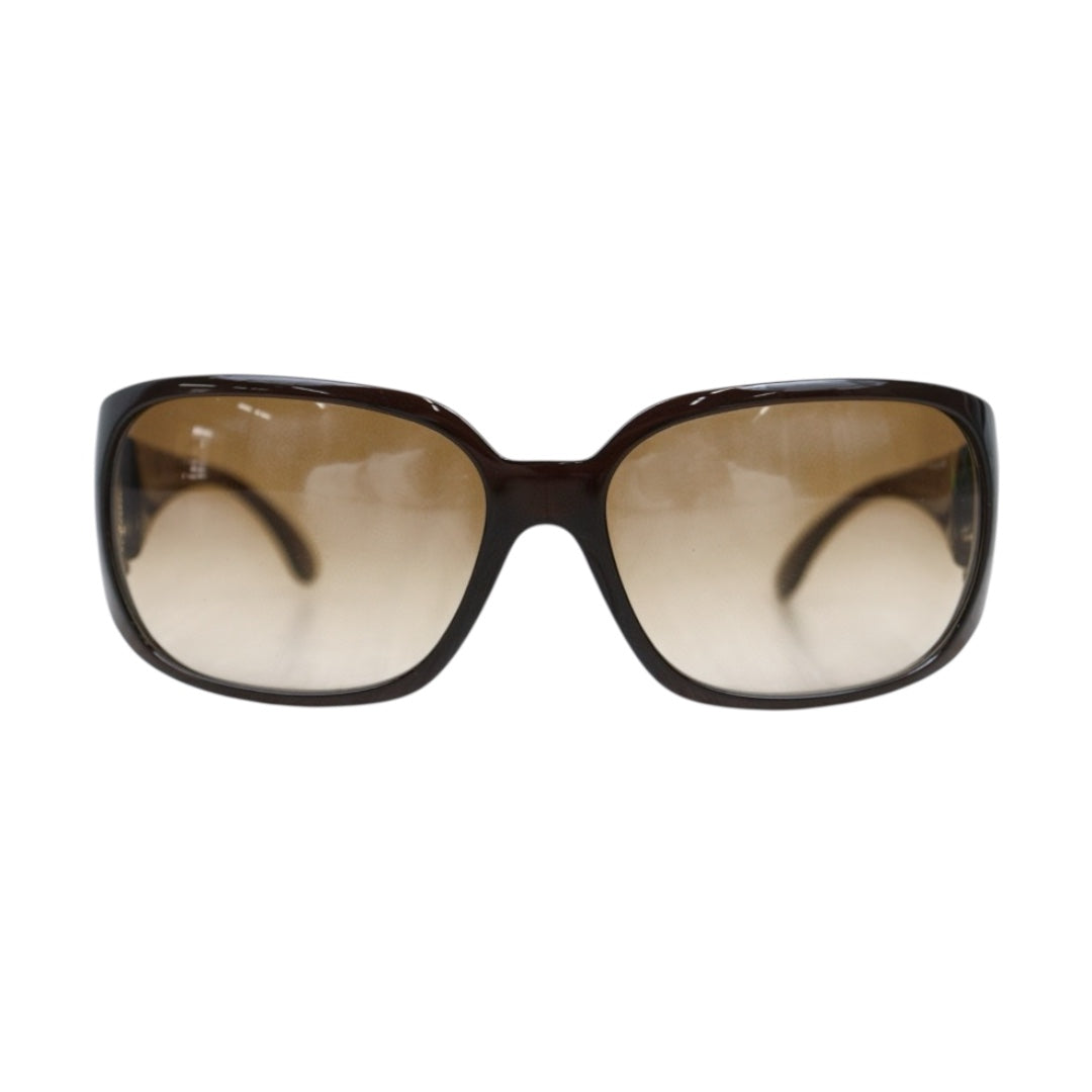 Very Good ( Rank A) ｜CHANEL Coco Mark Sunglasses Brown 64□16 120｜25050234