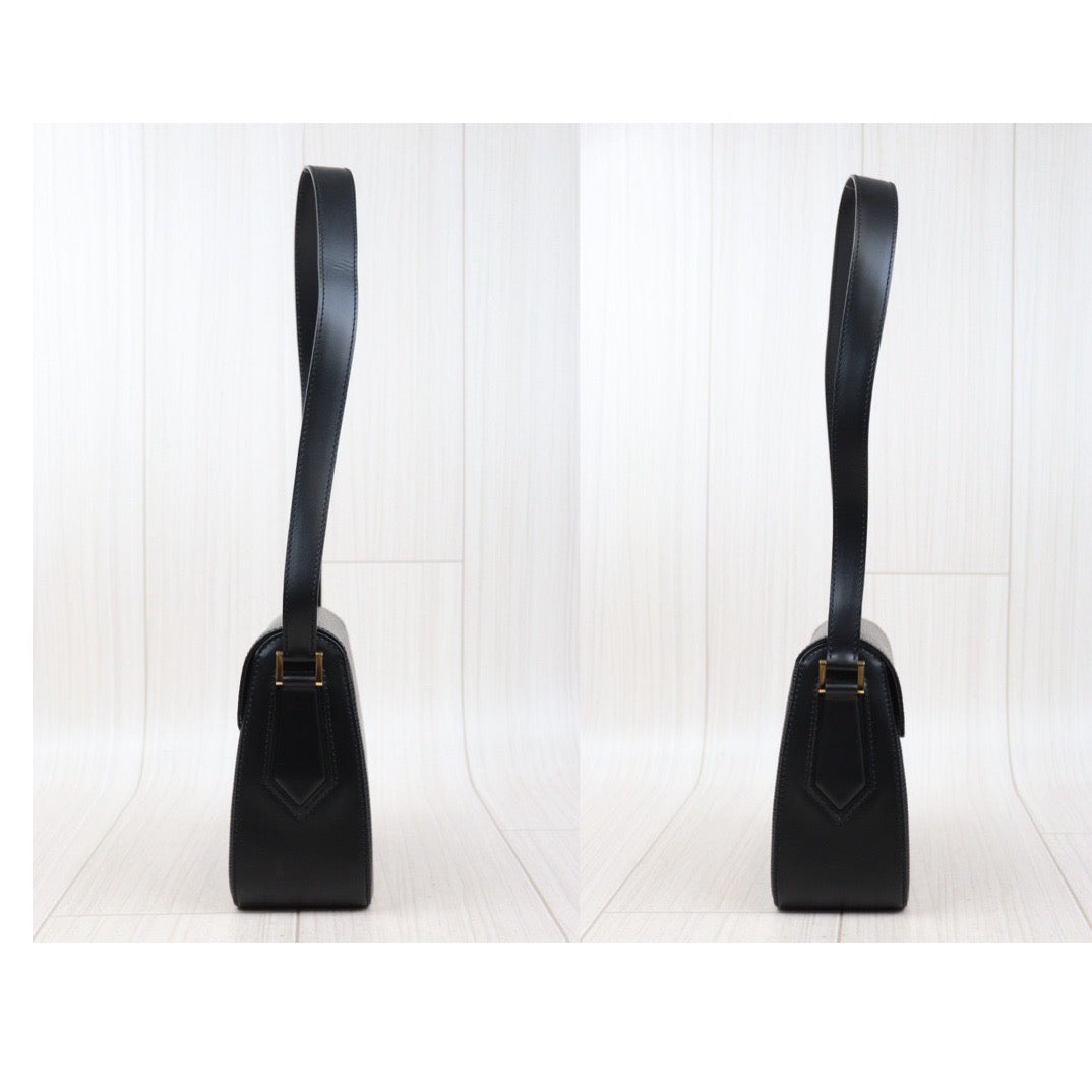 Rank A｜ LV Epi Shoulder Bag Black｜24040816