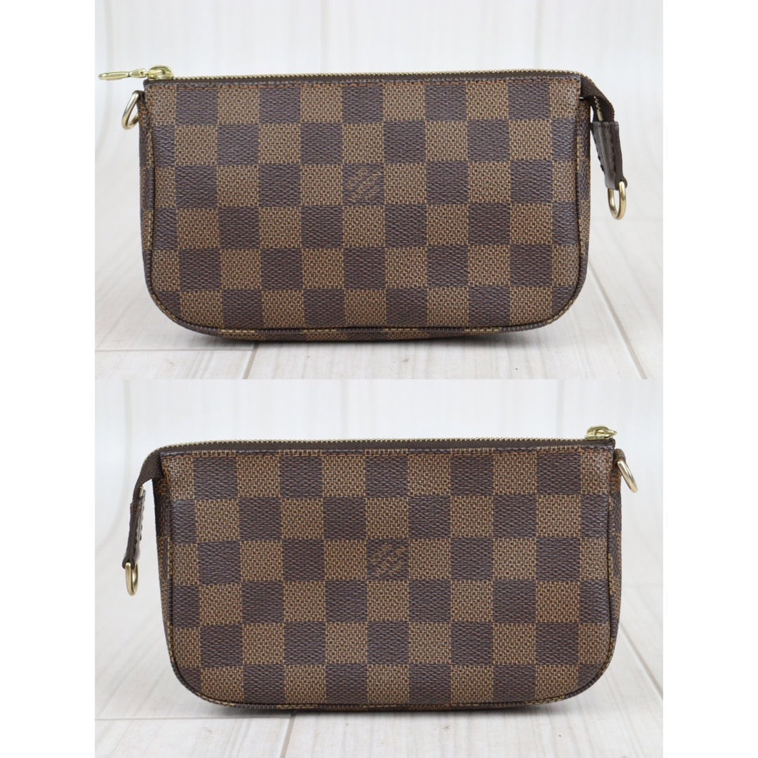Rank A｜LV Damier Male Handbag With Pouch｜23101903