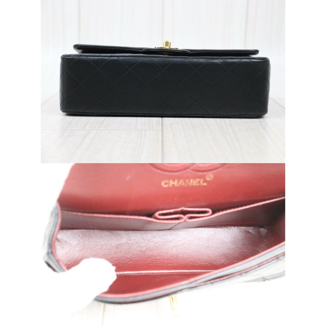 Good ( Rank AB)｜ CHANEL Matrasse Double Flap 23 Shoulder Bag Small Made In 1986～1988 Year｜25020606