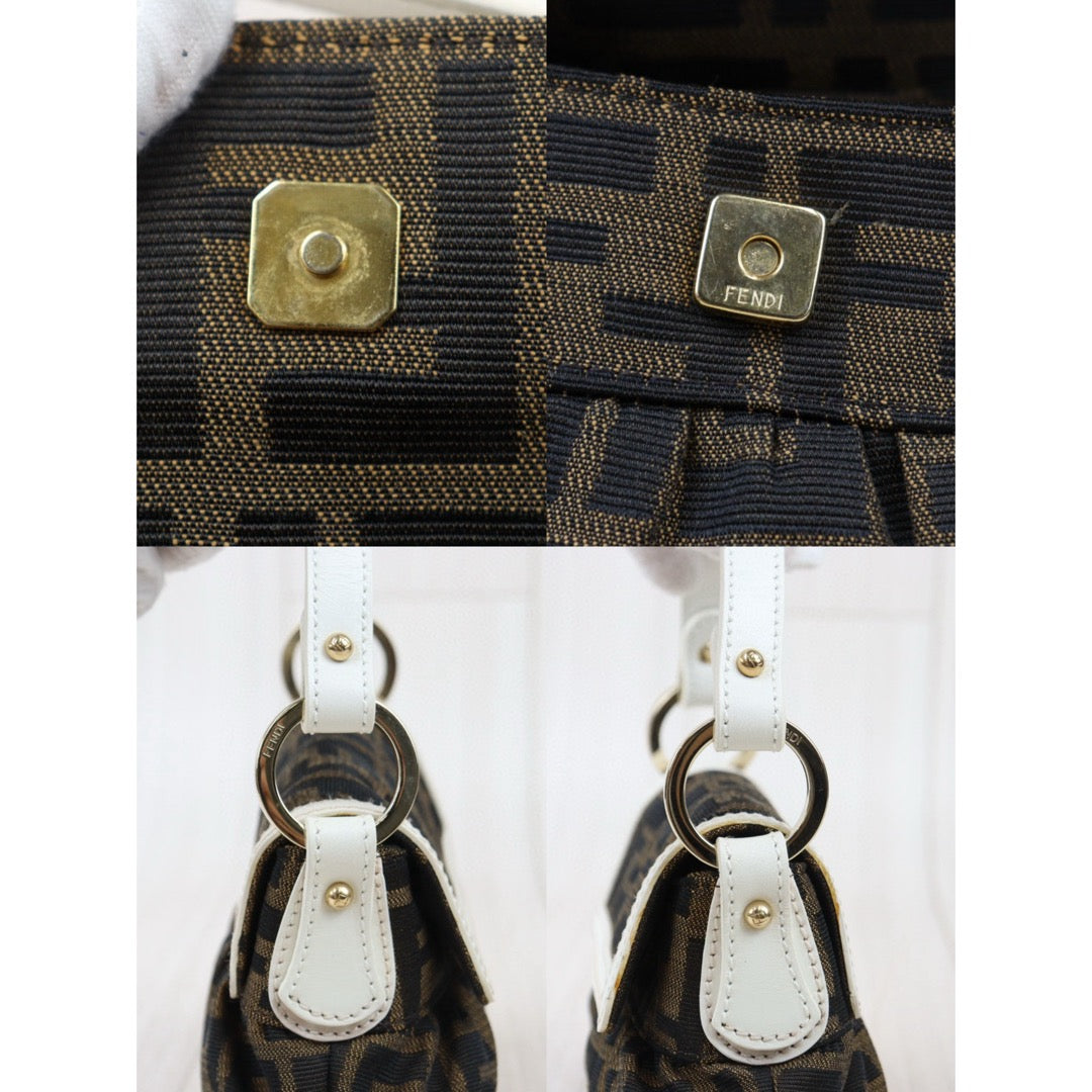 Very Good ( Rank A)｜ FENDI Mini Zucca Mamma Hand Bag ｜24080502