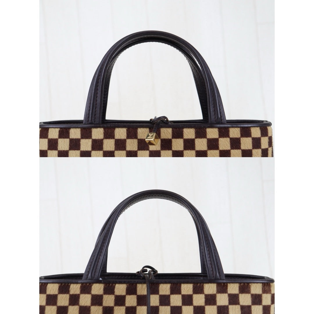 Good ( Rank AB)｜ LV Gazelle Damier Vavin Tote Handbag  Brown ｜H25112804