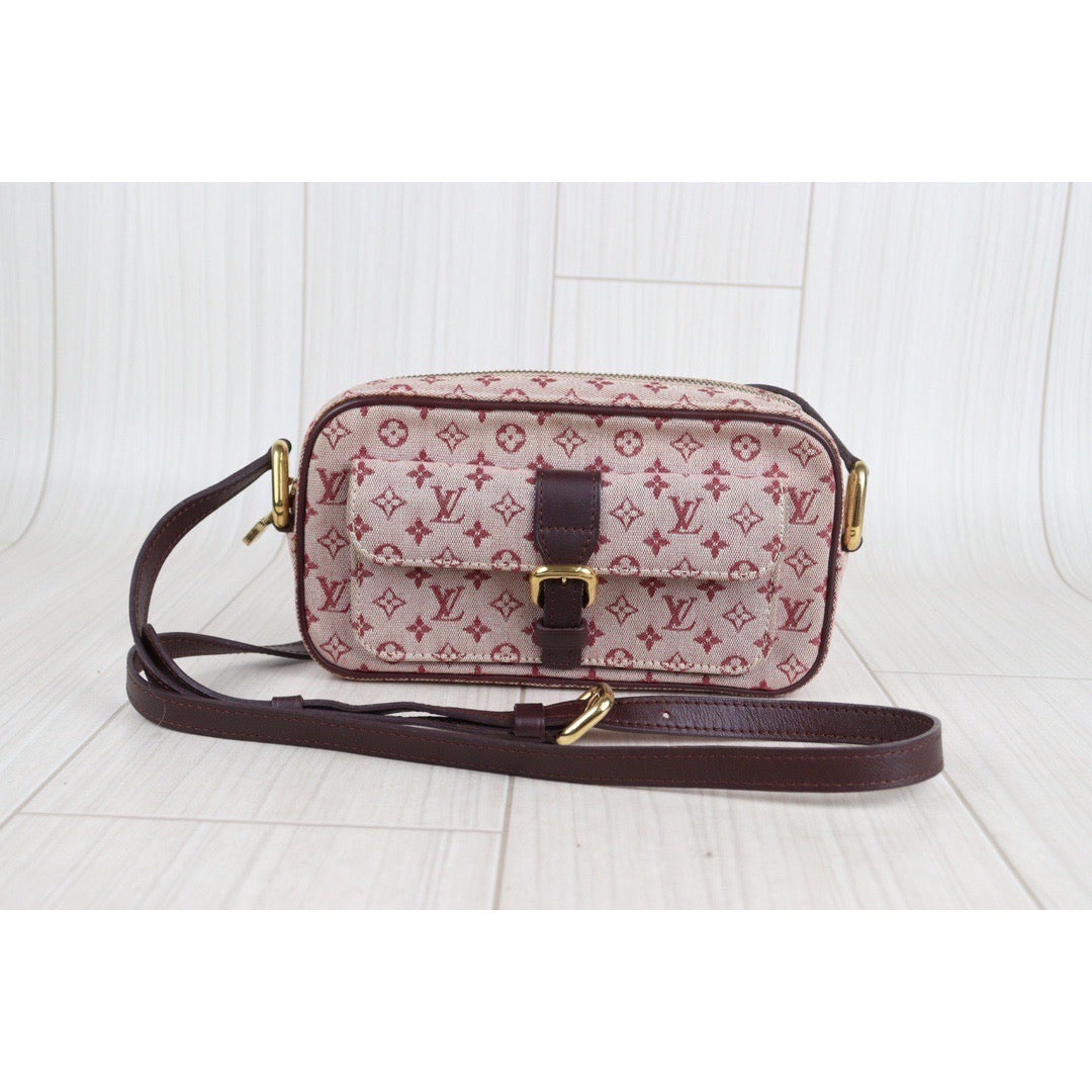 Rank AB ｜ LV Monogram Denim  Red Shoulderbag｜23072706