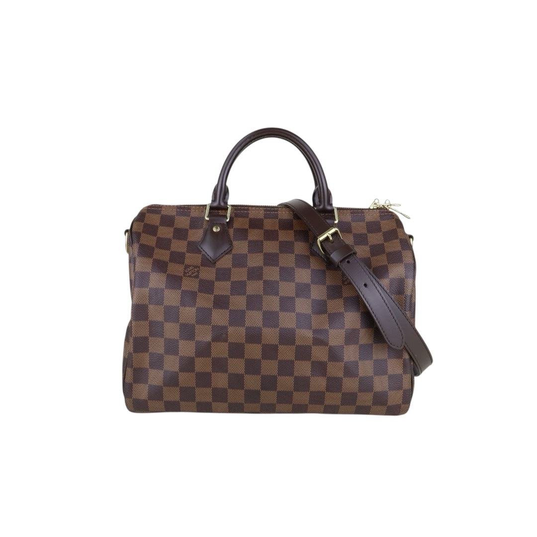 Good ( Rank AB)｜ LV Damier Speedy 30 Hand Bag With Shoulder Strap｜S25061007