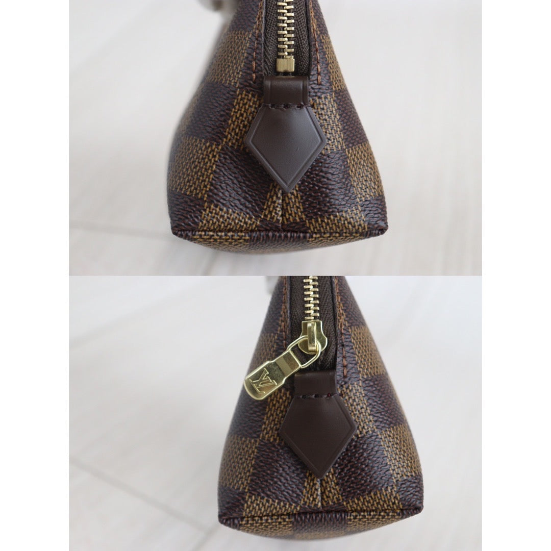 Rank N ｜LV Damier Pochette Cosmetics｜23090913