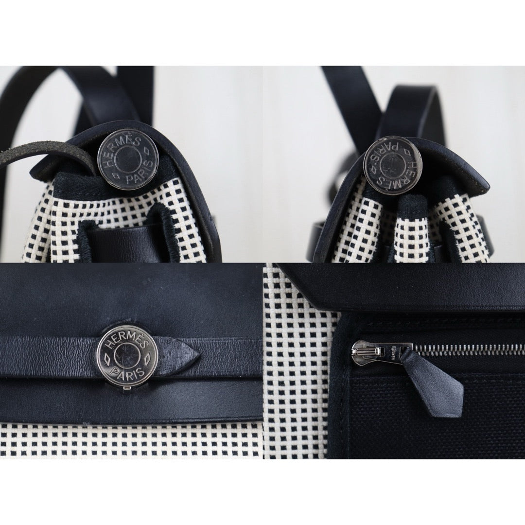 Include Entrupy Certificate of Authenticity｜Good ( Rank AB) ｜ HERMES Herbag 31 Shoulder Bag Z Stamp Made In 2021Year｜S26040101