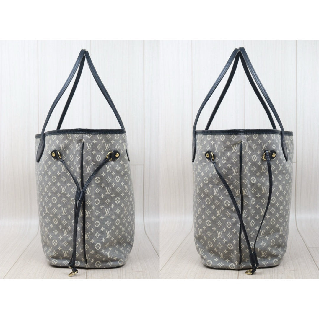 Good ( Rank AB)｜ LV Monogram Denim Neverfull MM Blue｜H25052510