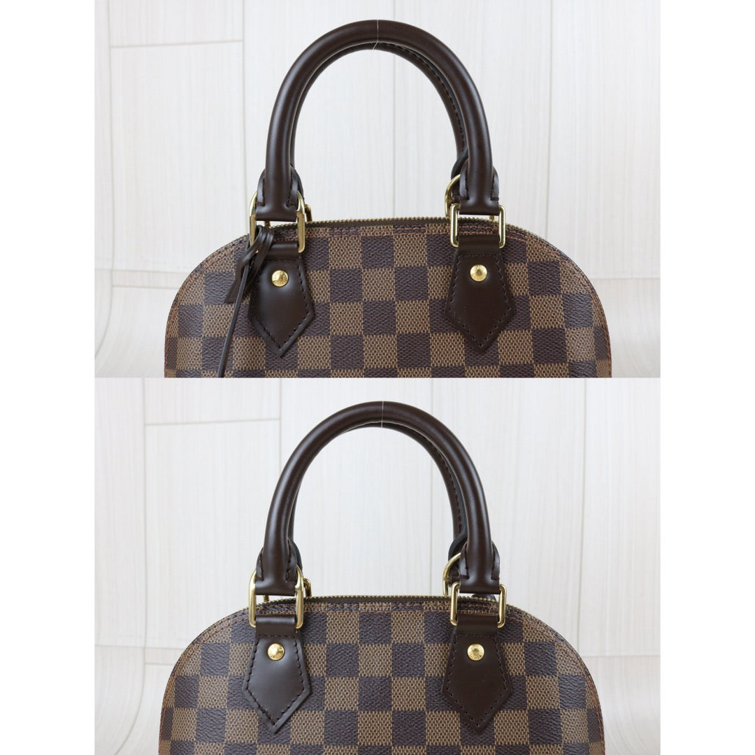 Include Entrupy Certificate of Authenticity｜Excellent（Rank SA）｜Louis Vuitton Damier Alma BB HandBag Shoulder Bag｜S26040816