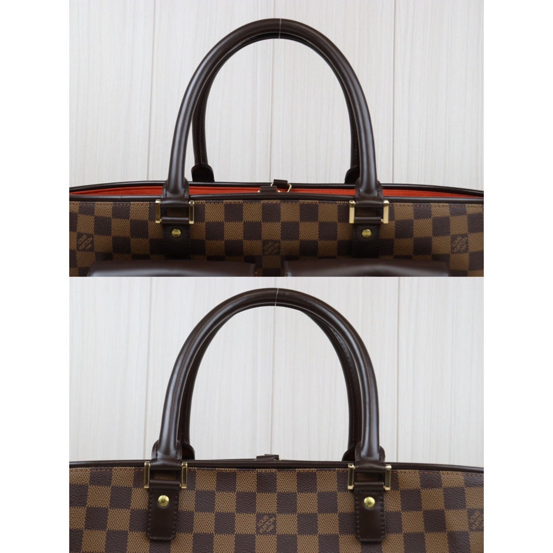 Good ( Rank AB)｜LV Damier Male Handbag With Pouch｜Q24030707