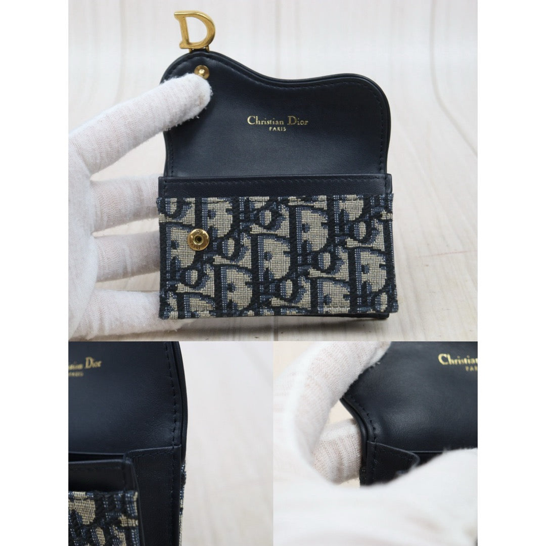 Excellent（Rank SA）｜ Dior Trotter Trifold Card Holder ｜25070306