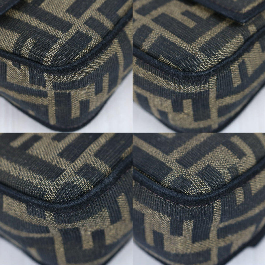 Include Entrupy Certificate of Authenticity｜Very Good ( Rank A)｜ FENDI Mamma Baguette Shoulder Bag  PM Gold Hardware Current Model｜S26090803