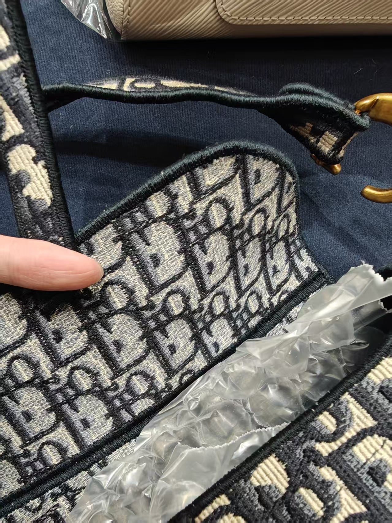 Dior Trotter Saddle Shoulder Bag