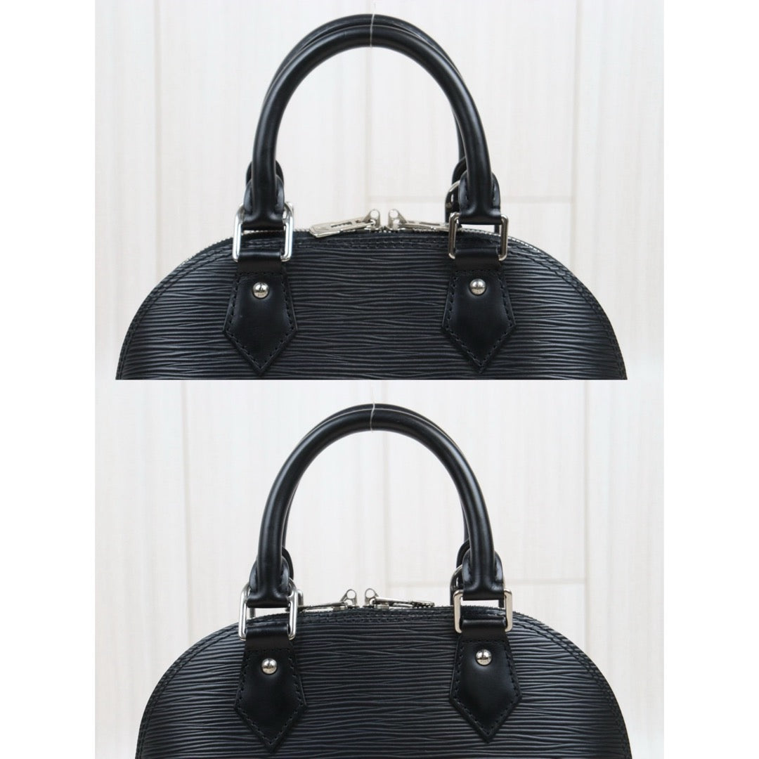 Good ( Rank AB)｜LV Epi Alma BB HandBag Shoulder Bag Black｜25111006