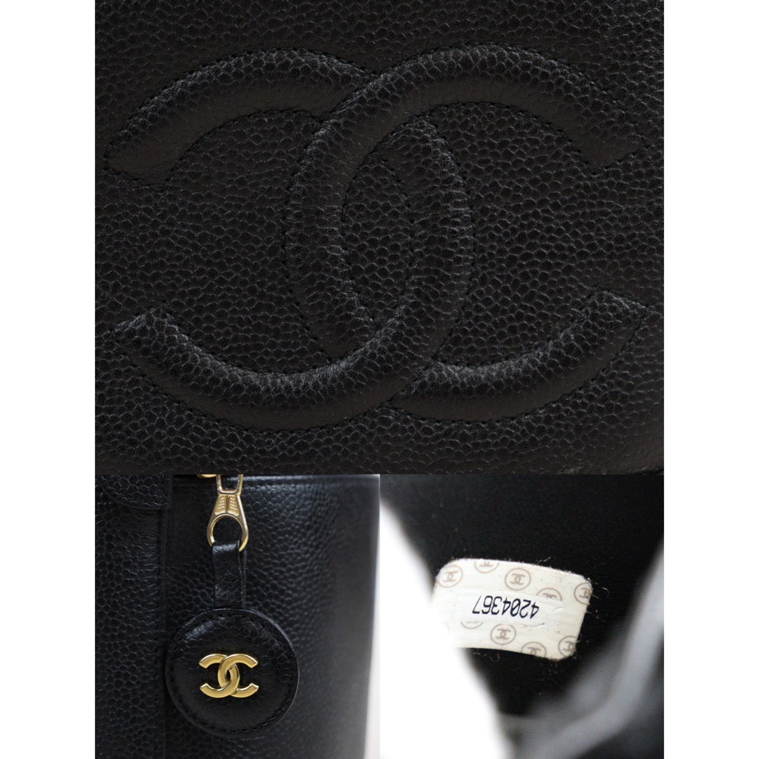 Rank AB ｜ CHANEL Caviar Skin Vanity Handbag ｜23112112