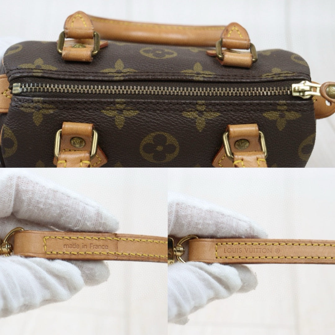 Good ( Rank AB)｜ LV Monogram Mini Speedy Handbag With Shoulderstrap｜V24121914