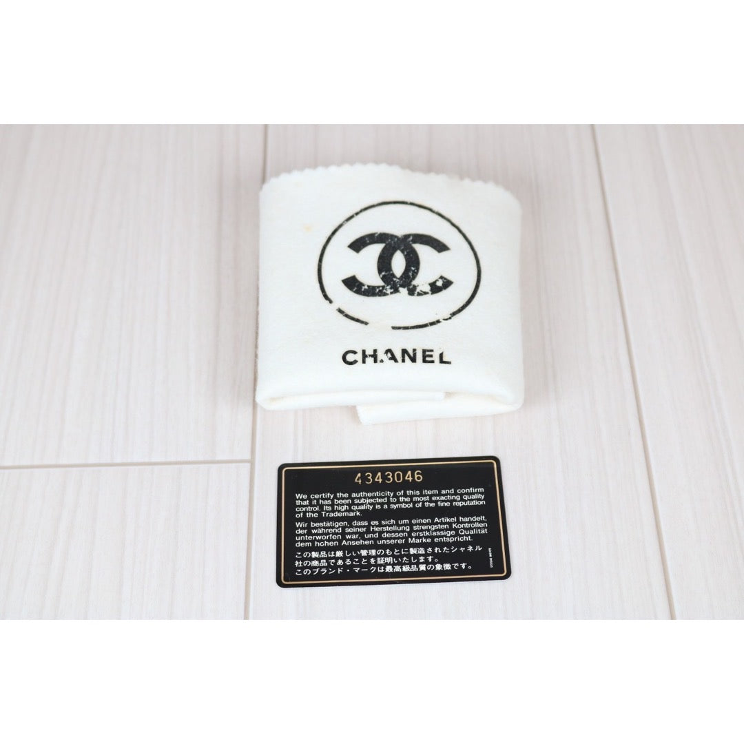 Rank A ｜ CHANEL Matrasse Double Flap 25 Shoulder Bag Black Made In 1996-1997Year｜S24052401