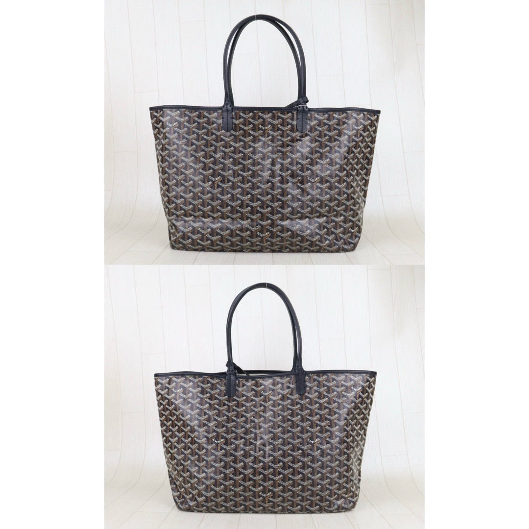 Very Good ( Rank A)｜ Goyard Saint-Louis PM Tote Bag Black｜S25092809