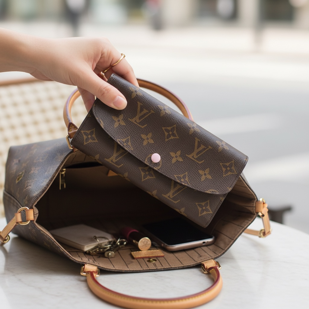 Include Entrupy Certificate of Authenticity｜Very Good ( Rank A)｜Louis Vuitton Monogram Long Wallet ｜S26030806