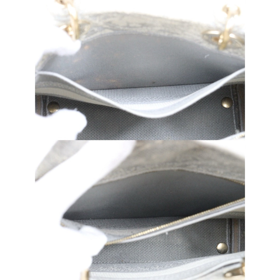 Include Entrupy Certificate of Authenticity｜Good ( Rank AB)｜  Dior Lady D-Lite 2WAY Handbag Shoulder Bag Medium｜W26052202