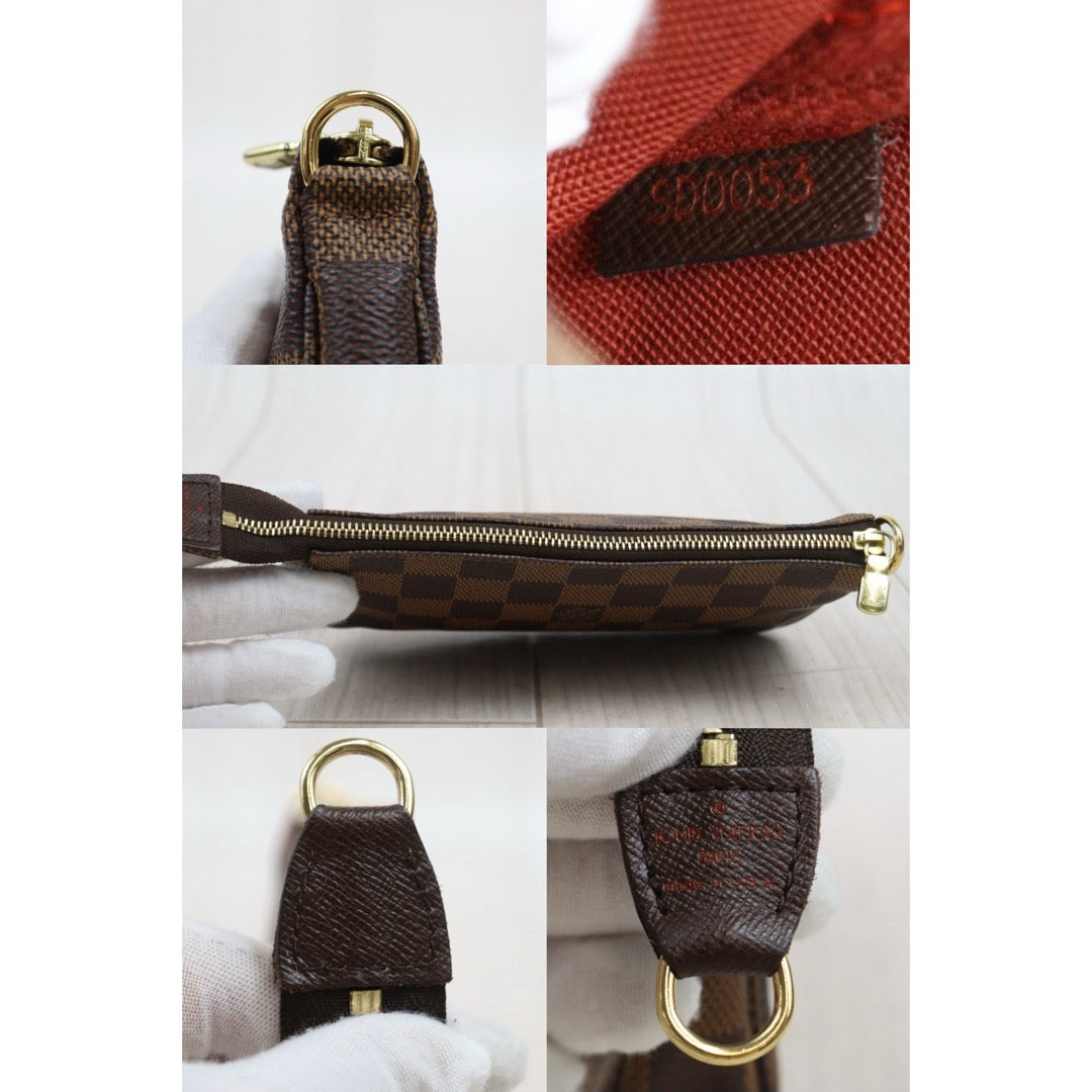 Very Good ( Rank A)｜LV Damier Male Handbag With Pouch｜25121603