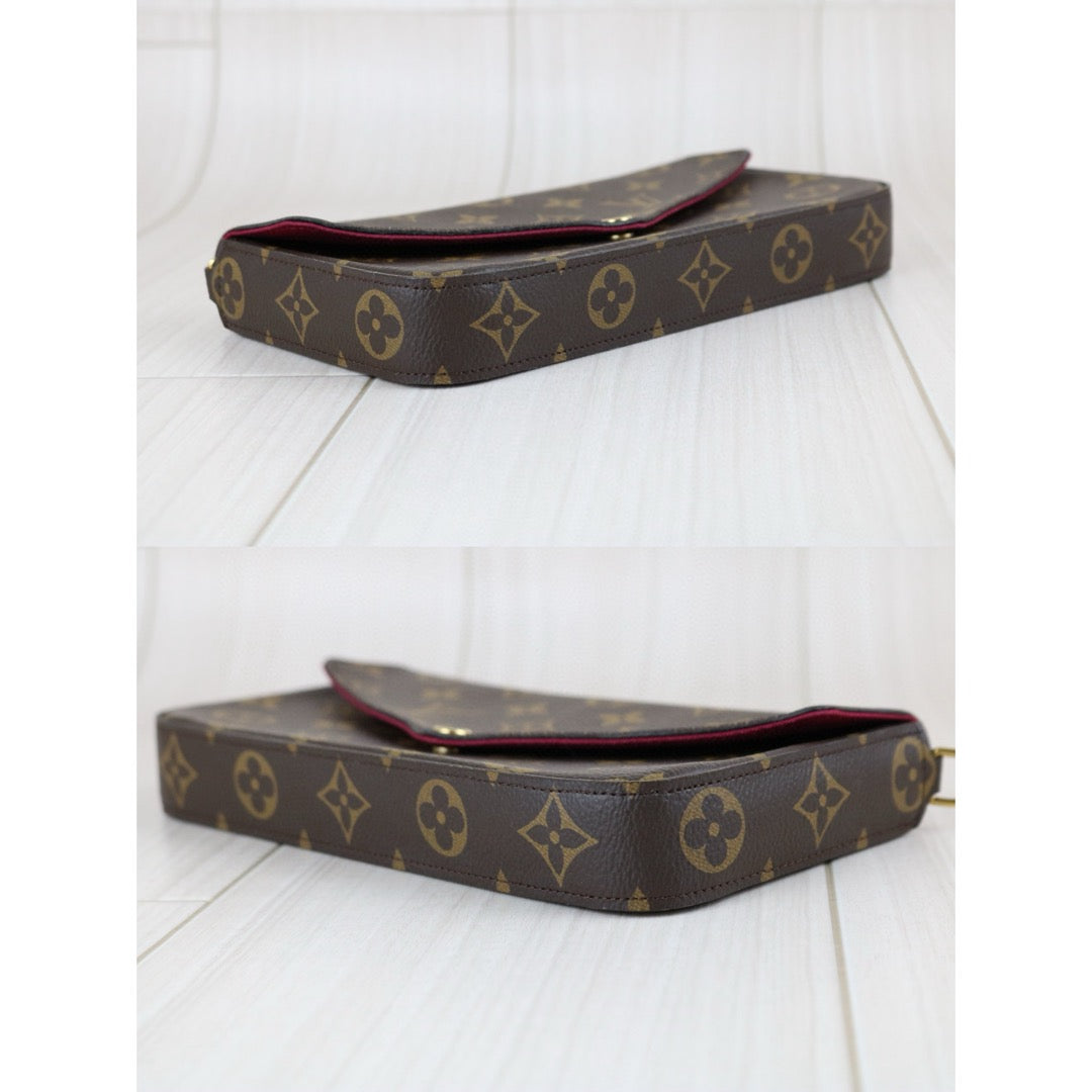 Very Good ( Rank A) ｜LV Monogram Pochette Felicie Shoulder Bag｜S24102001