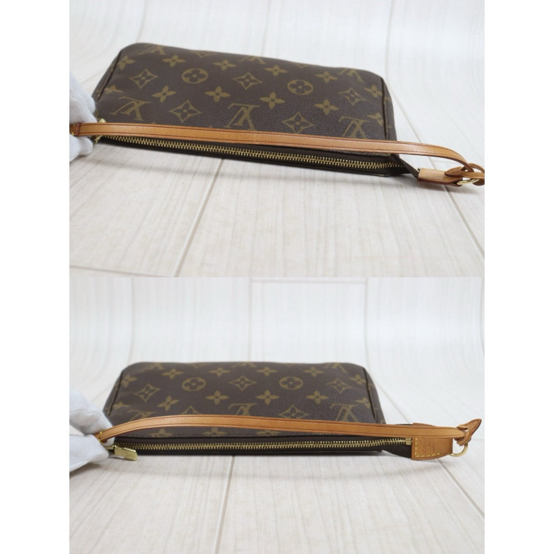 Include Entrupy Certificate of Authenticity｜Good ( Rank AB) ｜ Louis Vuitton Monogram Pochette Accessoire｜26082801