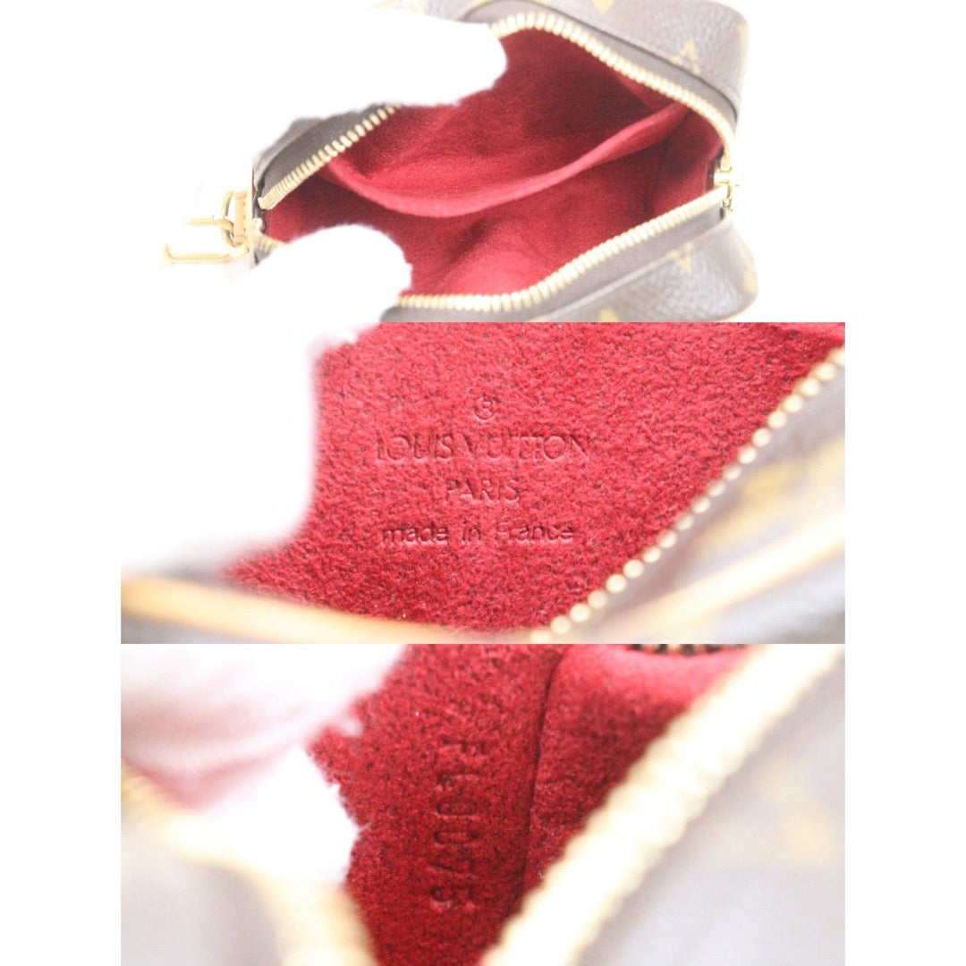 Good ( Rank AB) ｜ LV Monogram Truth Wapiti Pouch Makeup Pouch Mini Bag ｜25052918