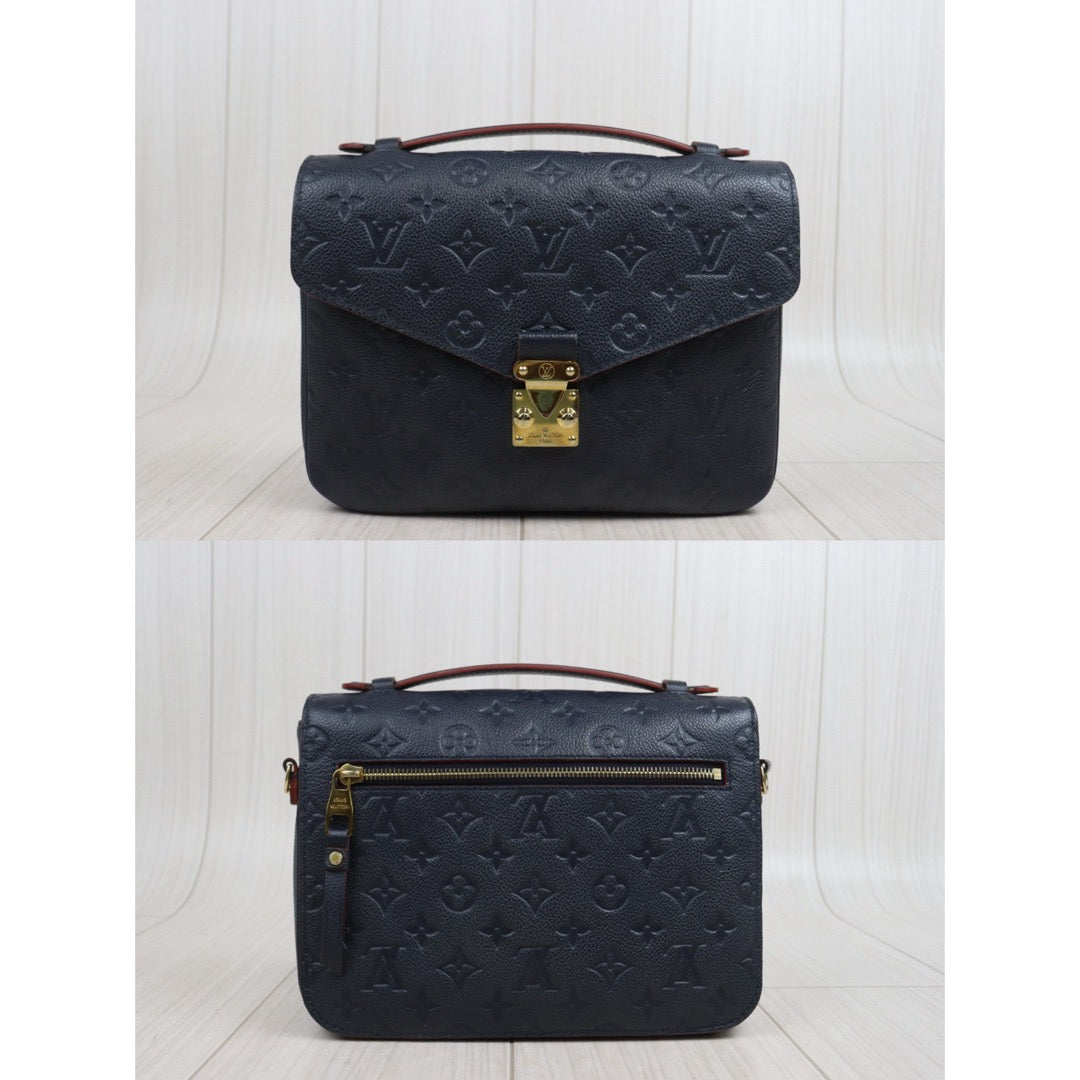 Very Good ( Rank A)｜LV Monogram Pichette Metis ShoulderBag Blue｜P25101301