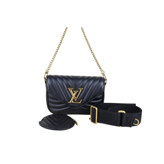 Very Good ( Rank A)｜ LV New Wave Multi Pochette  Black ｜H25063005